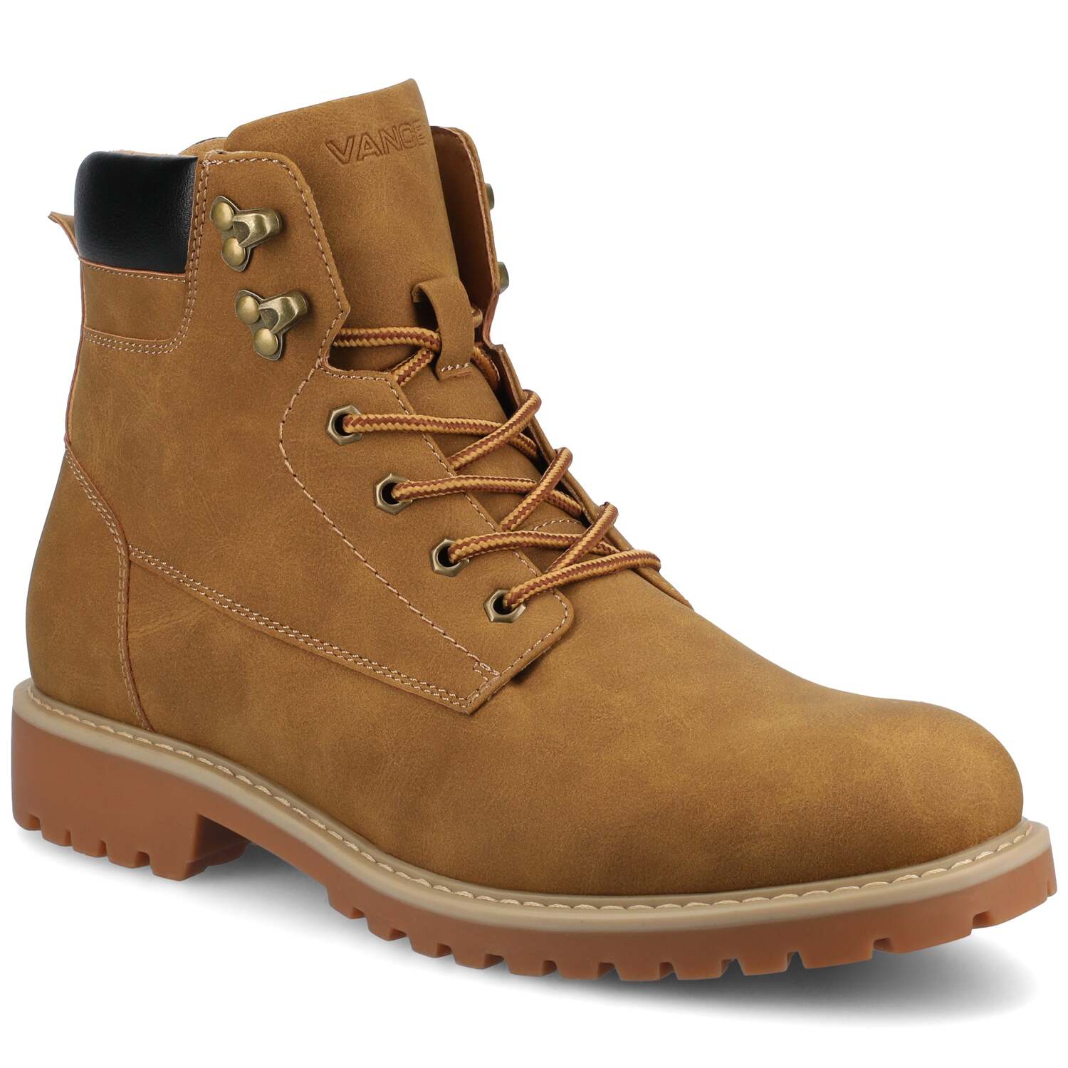 

Ботинки мужские Vance Rogue с круглым носком Vance Co., Wheat