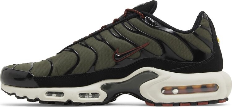 Кроссовки Air Max Plus 'Black Cargo Khaki', зеленый — фото 3
