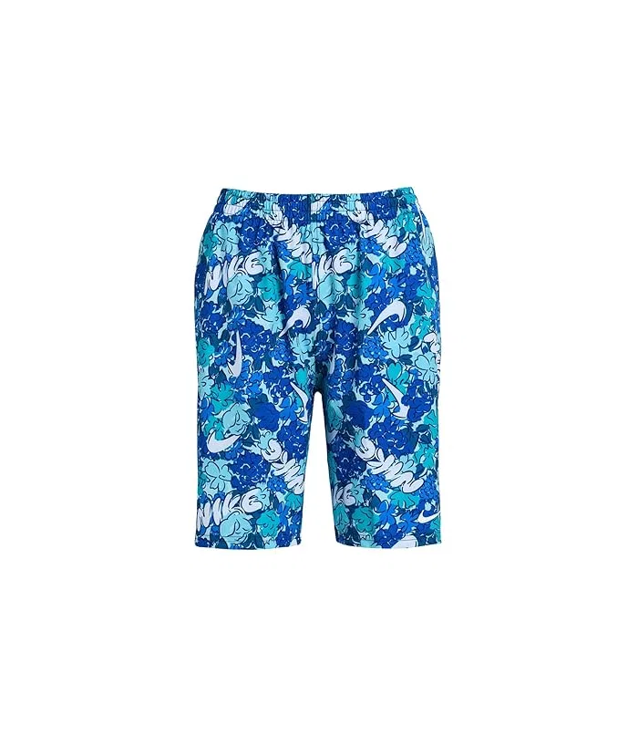 Плавки Nike Kids Breaker Floral All Over Print 7" Boxer Volley, Blue Crystal