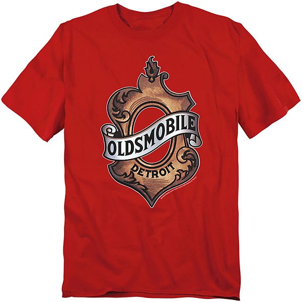 

Футболка с принтом Big & tall Oldsmobile Detroit emblem Licensed Character