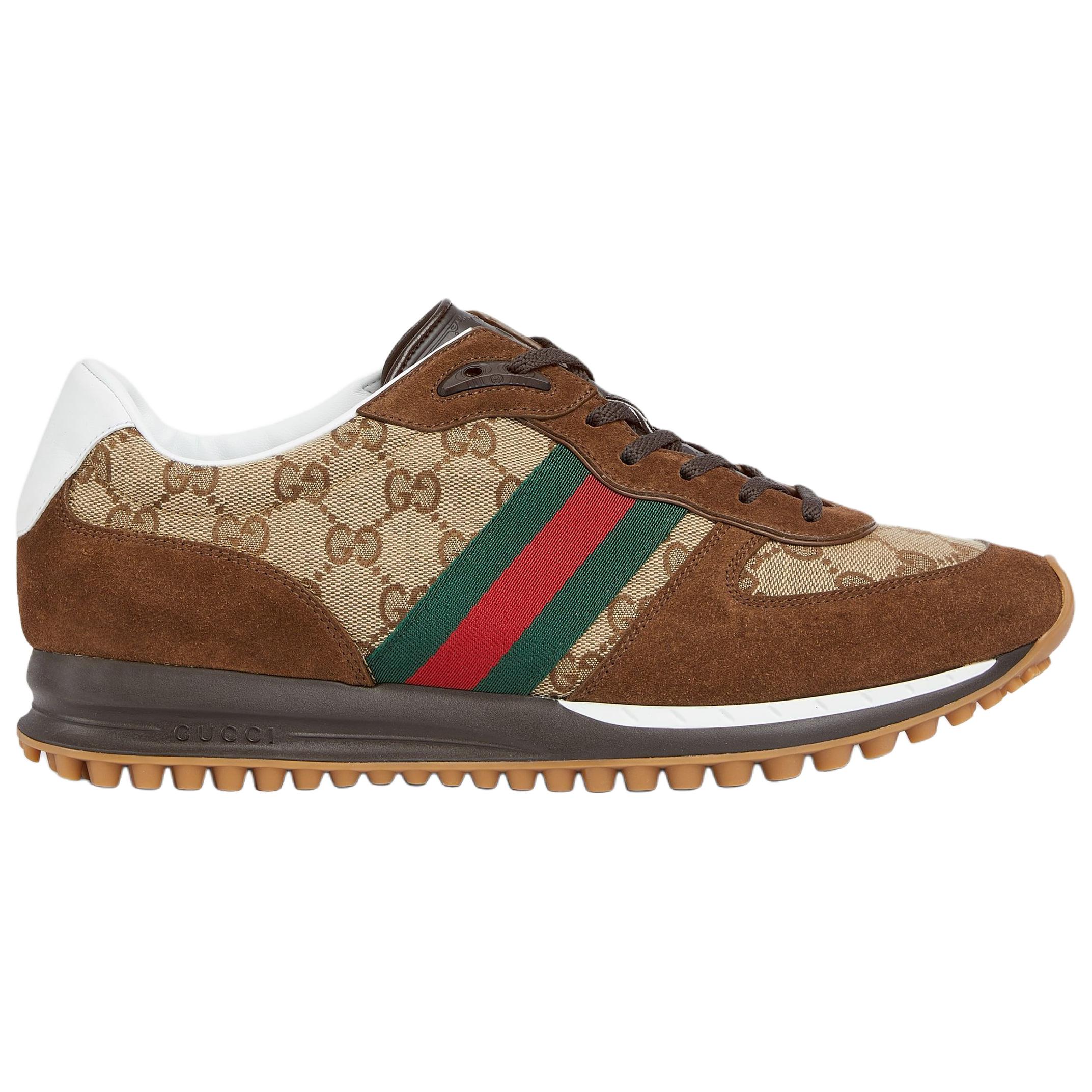 GUCCI Кроссовки Re Motion Low top Casual мужские brown — фото 3