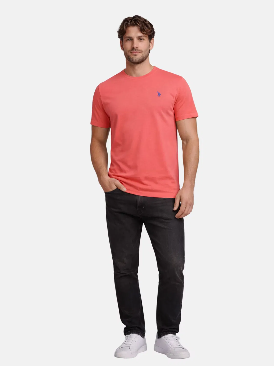 Футболка U.S. Polo Assn., Raspberry — фото 4