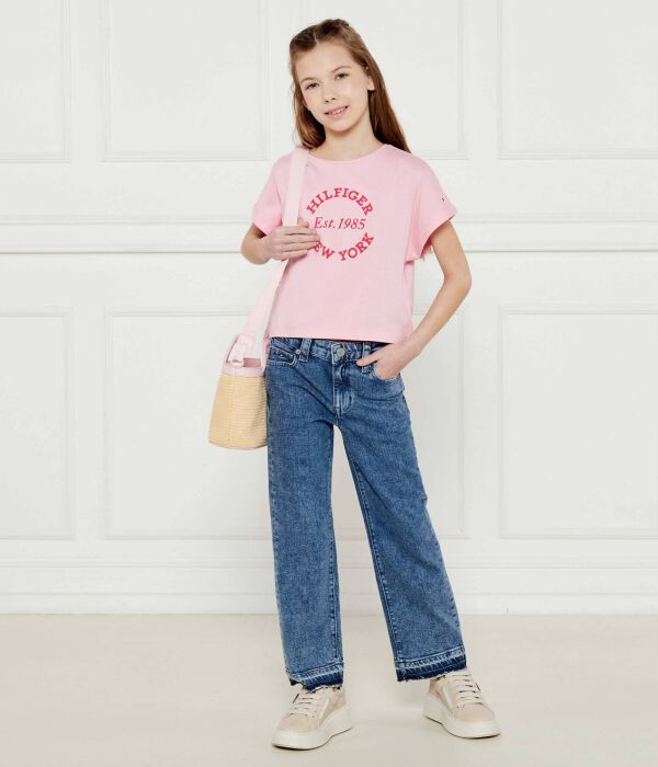 Футболки Loose fit Tommy Hilfiger, розовый — фото 2