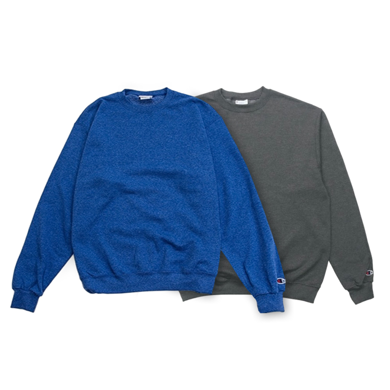 

Свитшот Унисекс 2 шт Champion, Серо-голубой+Темно-серый