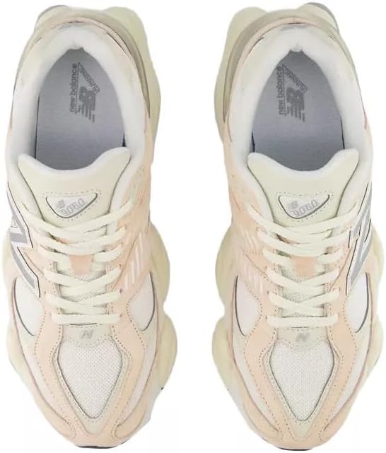 Мужские кроссовки New Balance 9060, Vintage Rose/Sea Salt/Silver Metallic — фото 4