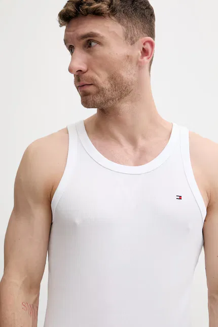 Пижама двухчастная с мягкой ткани Tommy Hilfiger, белый — фото 4