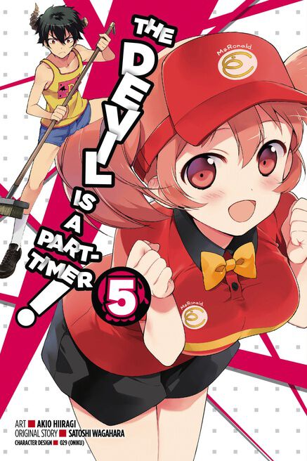 

Манга The Devil Is a Part-Timer! Manga Volume 5