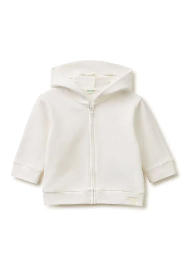 Универсальная толстовка на молнии United Colors Of Benetton, White