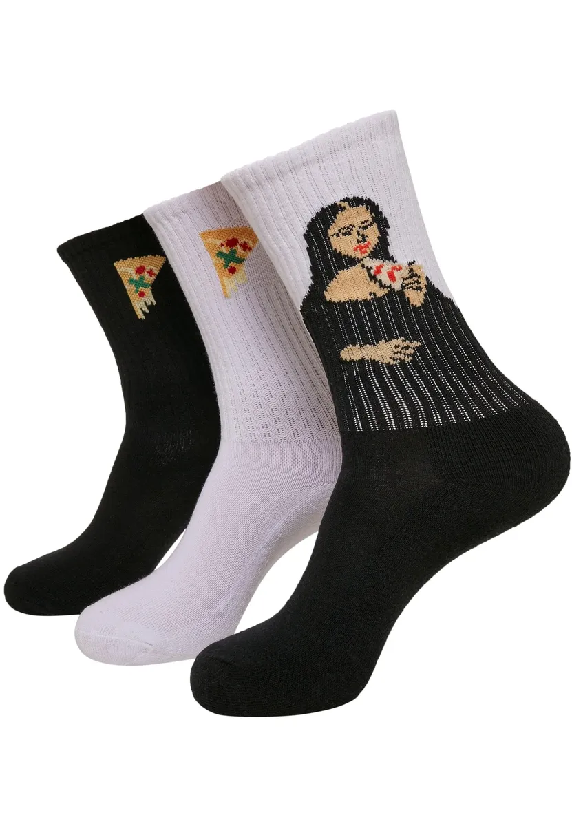 

Чулки MisterTee "MisterTee Unisex Arti Pizza Sport Socks 3-Pack" (1 пара), белый