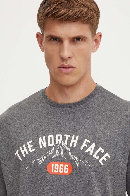 

Футболка с графическим рисунком Varsity The North Face, серый