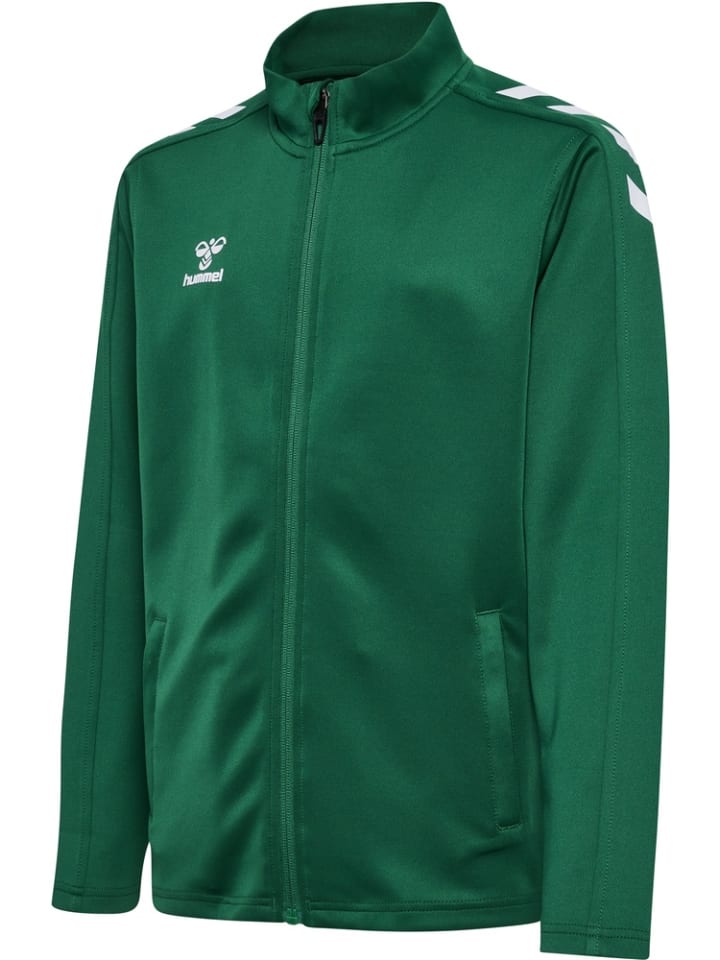 

Детская тренировочная куртка "Hmlcore Xk Poly Zip Sweat Kids" зеленого цвета Hummel