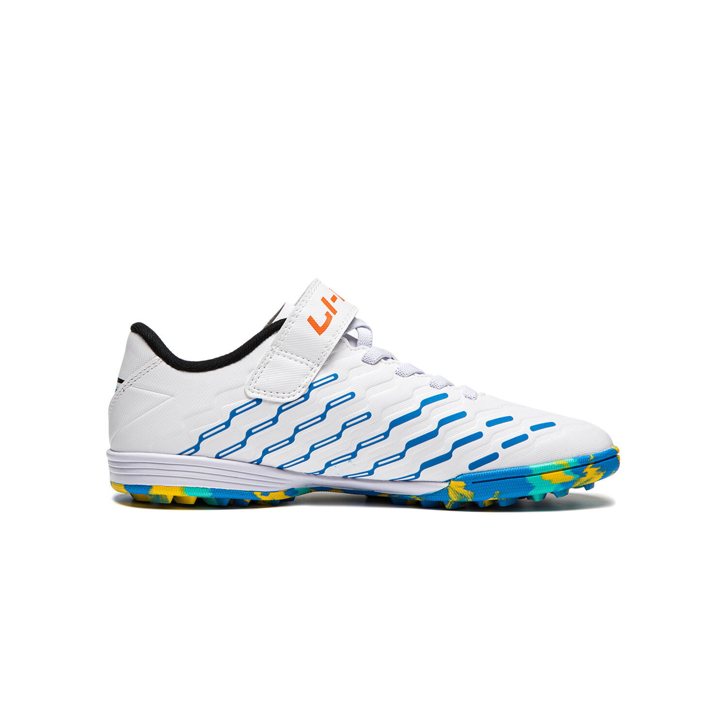 Детские футбольные бутсы GS Low-top White Lining Young, белый — фото 2