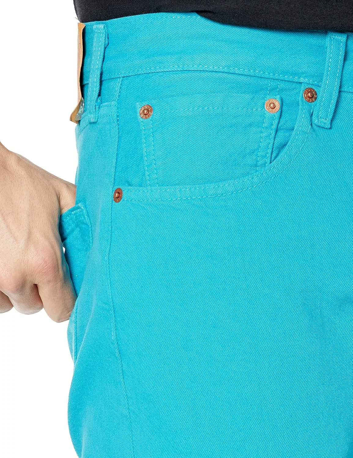 Джинсы Levi's 501 Original Fit, цвет Bitter Turk - Garment Dye — фото 2