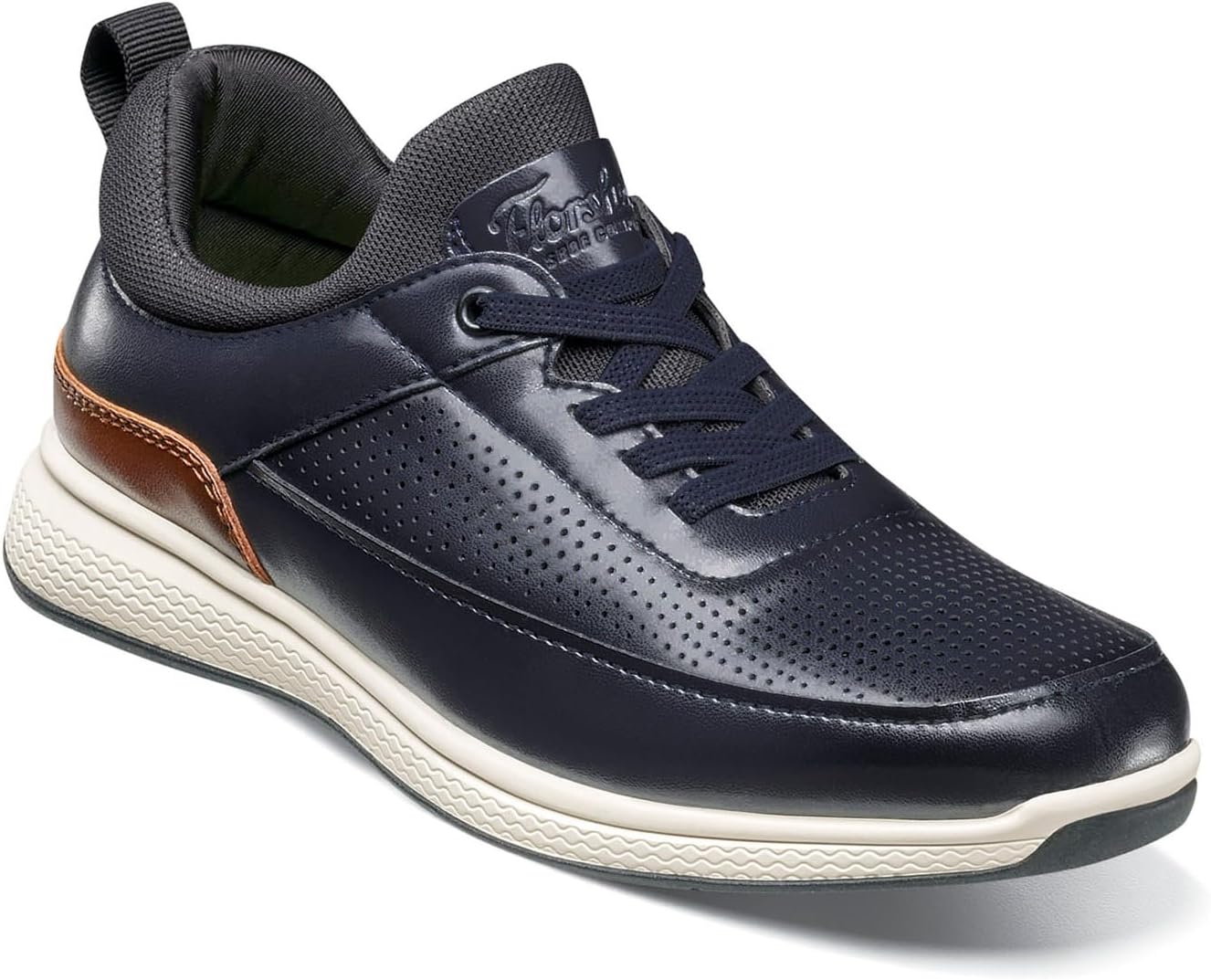 

Детские слипоны Florsheim Boys Satellite Perf с эластичными шнурками (малыши/дошкольники/старшие дети), темно-синий