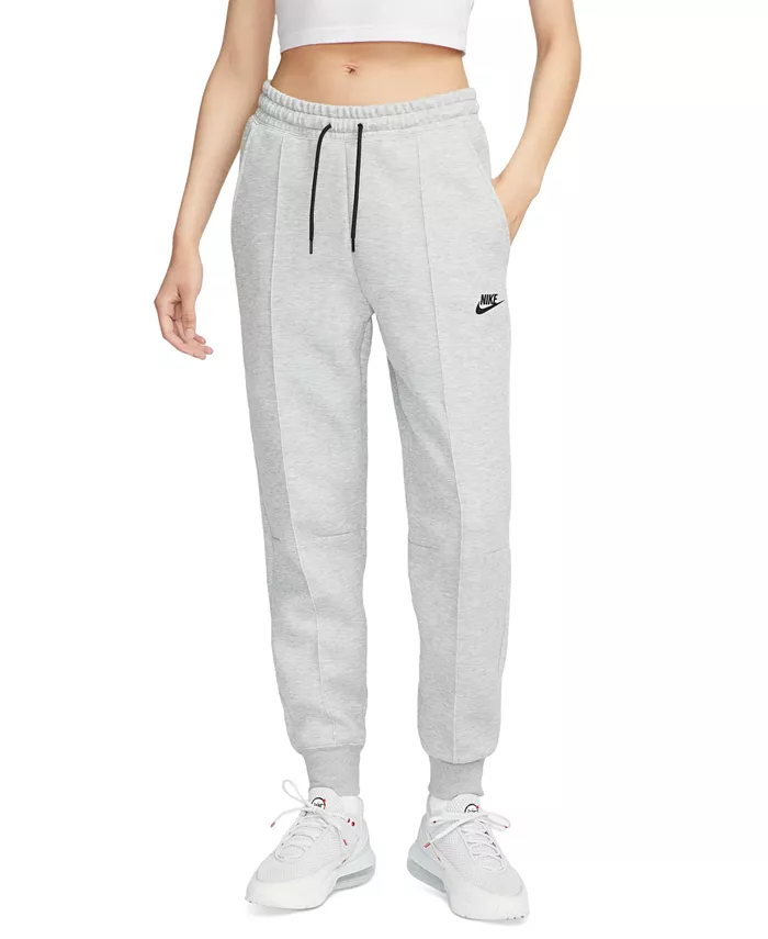 

Женские спортивные брюки Tech Fleece Mid-Rise Jogger Nike, серый