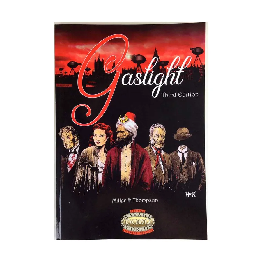 

Gaslight (3rd Edition), Role Playing Games (Battlefield Press), мягкая обложка