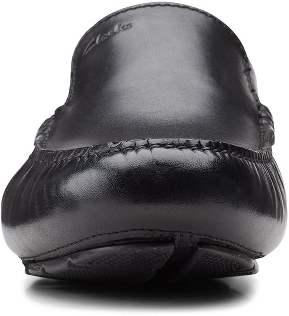 Мужские мокасины Clarks Markman Plain, черный — фото 4