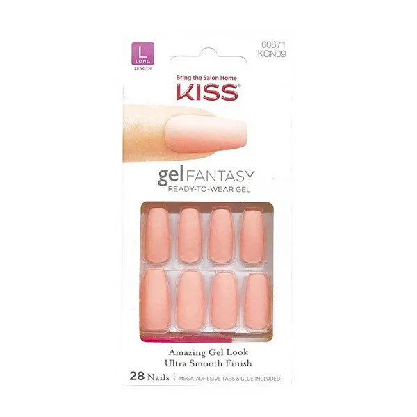 

Искусственные ногти Gel Fantasy Burgundy Kiss, 1 UD