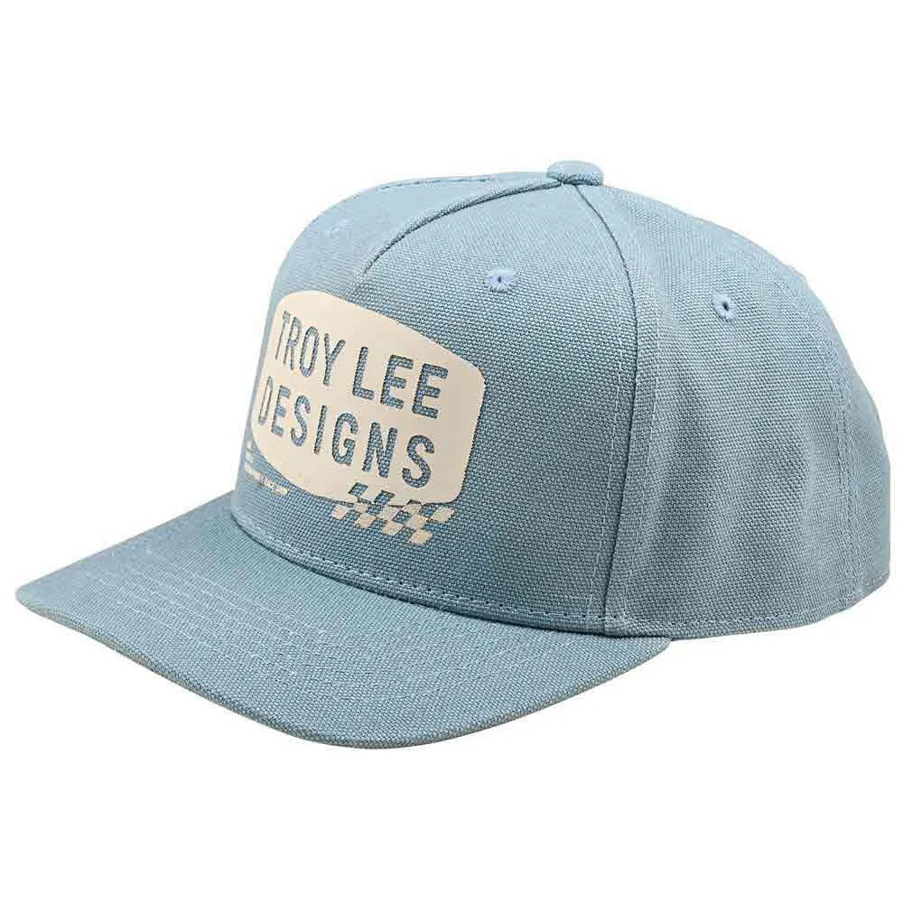 

Шапка Troy Lee Designs Curved Stamp Vintage, синий