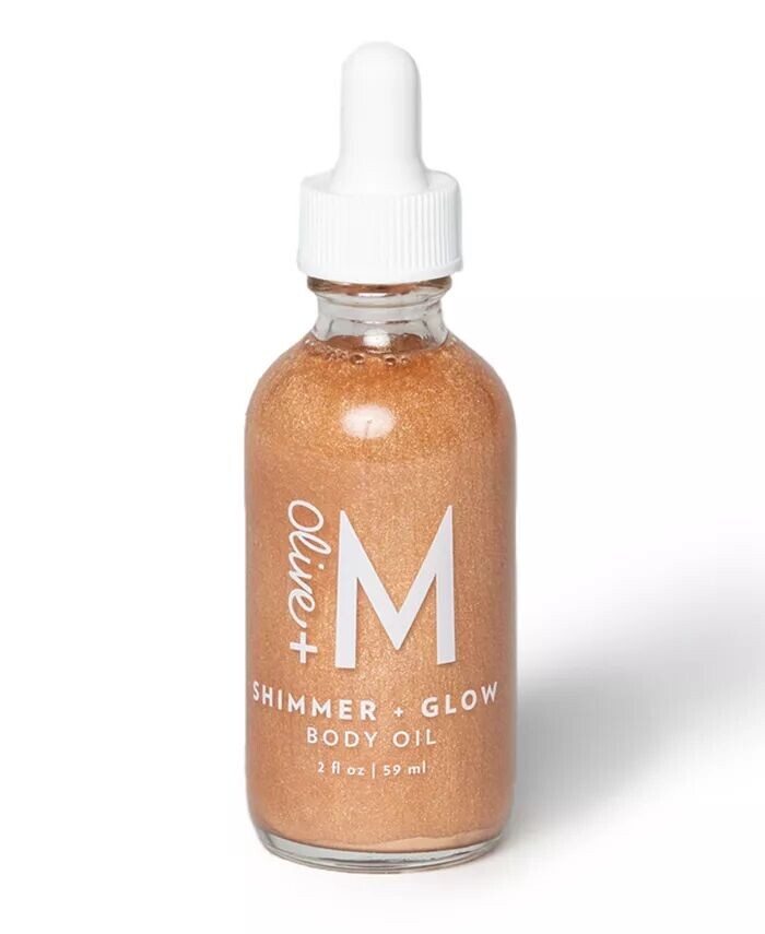

Масло для тела Shimmer + Glow, 2 унции Olive + M, цвет Champaign