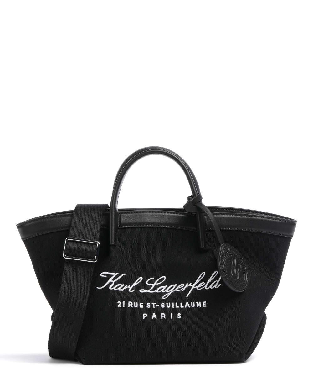 

Маленькая сумочка Hotel karl из хлопка Karl Lagerfeld, черный