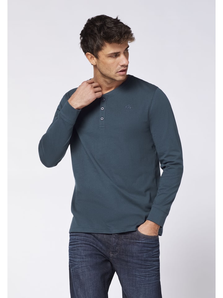 

Лонгслив Polo Sylt, синий