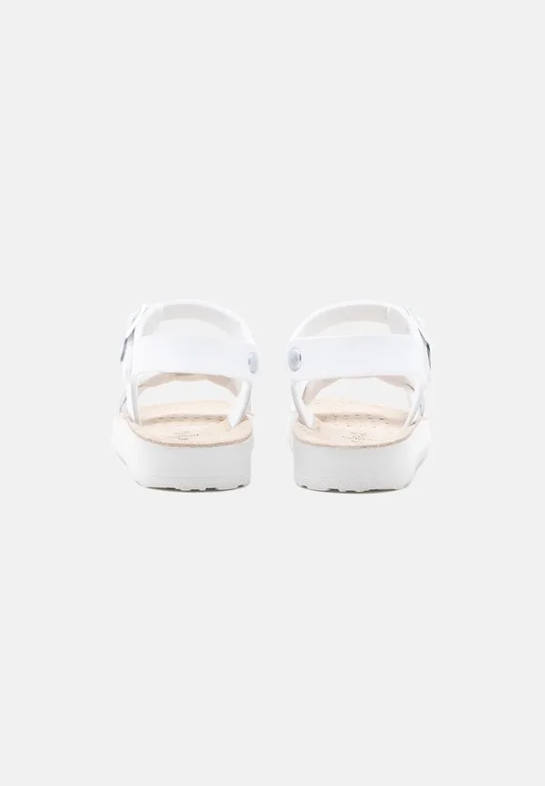 Сандалии costarei белого/серебристого цвета Geox, White/Silver-Coloured — фото 3