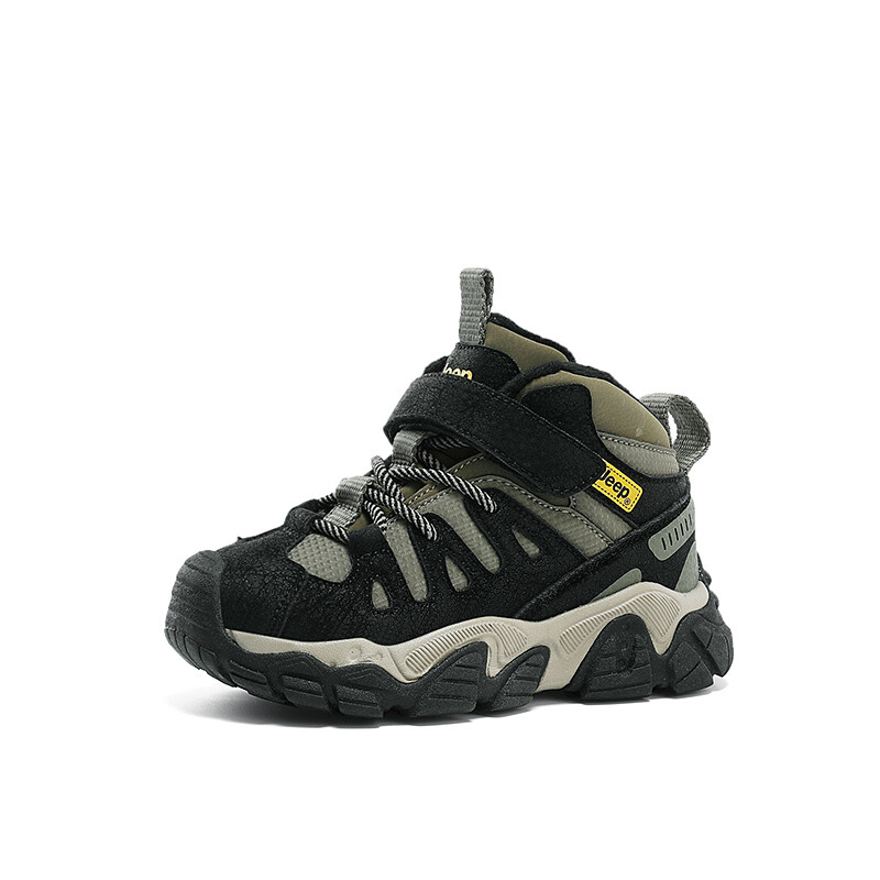 

Кроссовки Jeep Kids Lifestyle Shoes Kids Mid-top Green, черный/серый