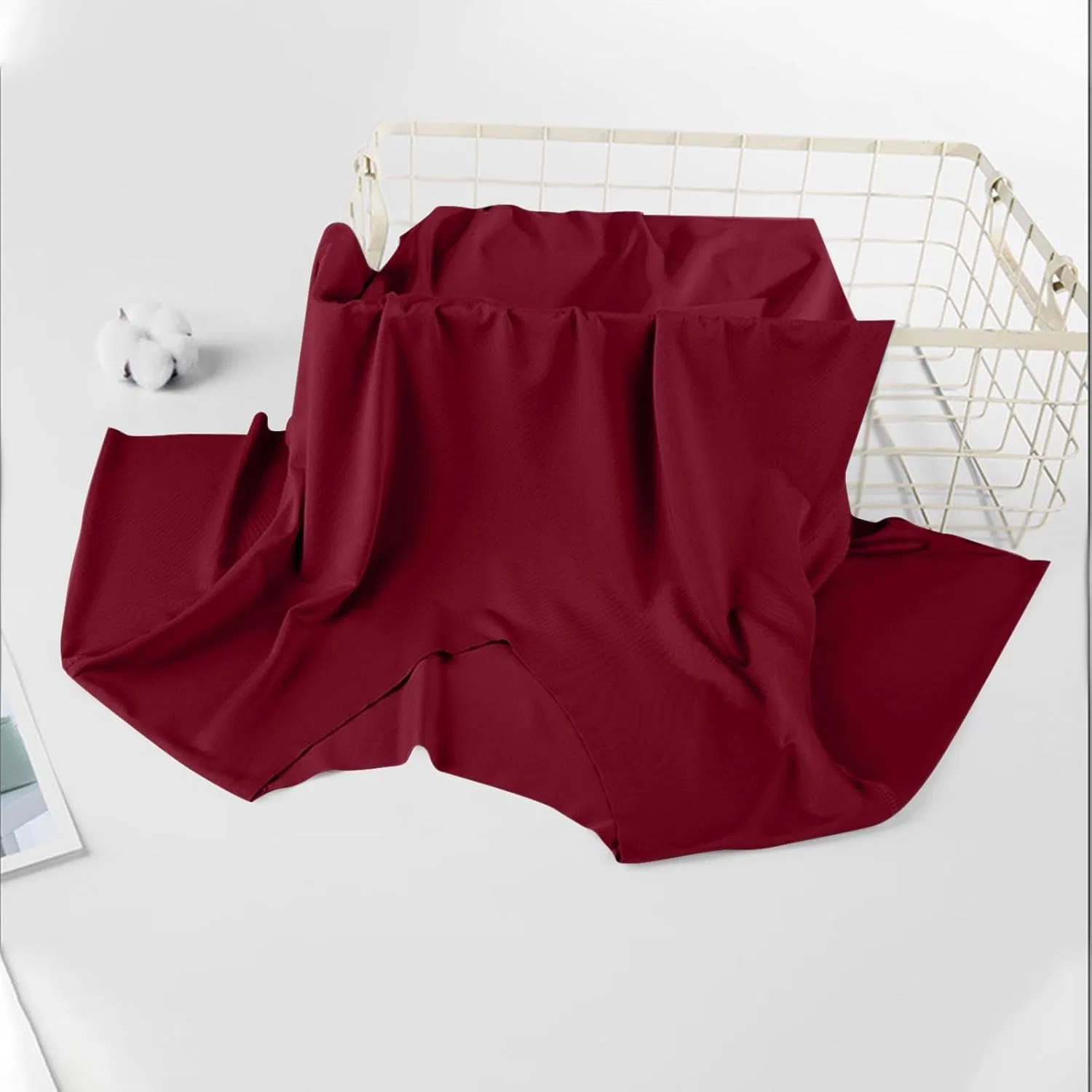 Футболка мужская с V-образным вырезом, Generic, Red — фото 4