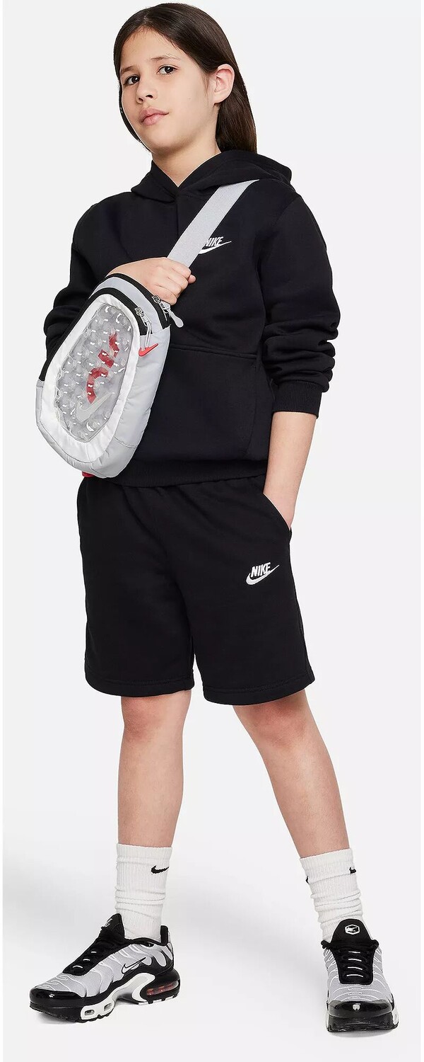 Флисовые шорты из френч терри Nike All Kids Fit Sportswear Club — фото 2