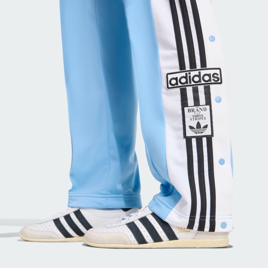 Брюки свободного кроя ADIDAS ORIGINALS Adibreak, светло-синий — фото 3
