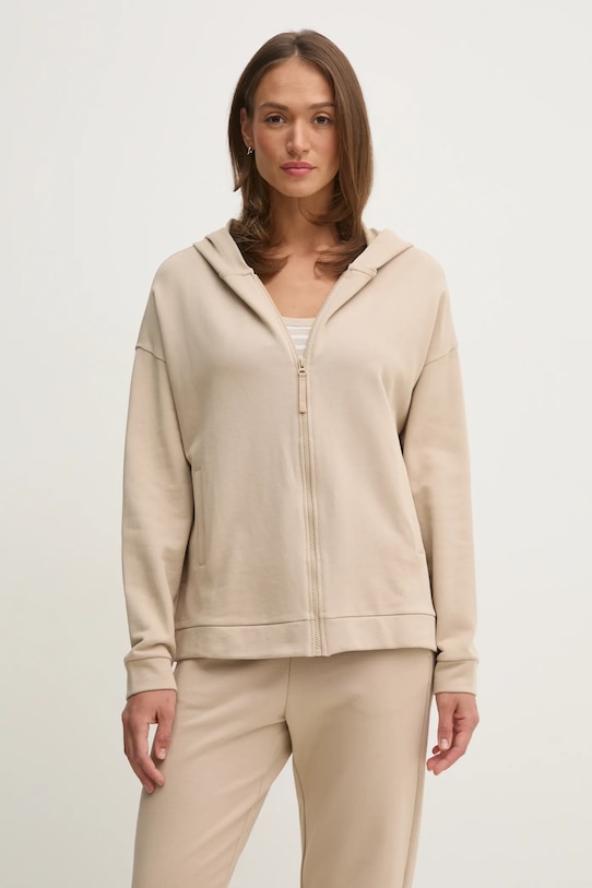 

Хлопковая толстовка United Colors Of Benetton, бежевый