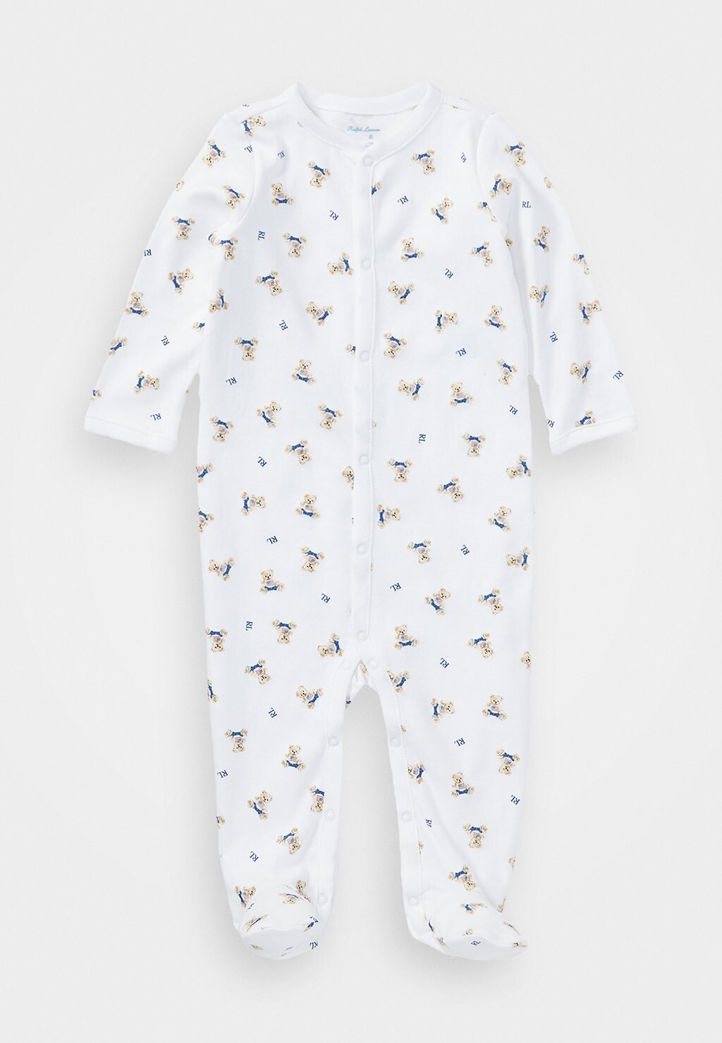 

Комбинезон BEAR COVERAL Polo Ralph Lauren, цвет white/blue/multicolor