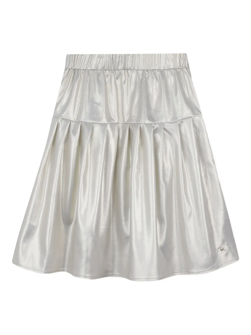 

Плиссированная юбка Michael Kors Kids, серебяный