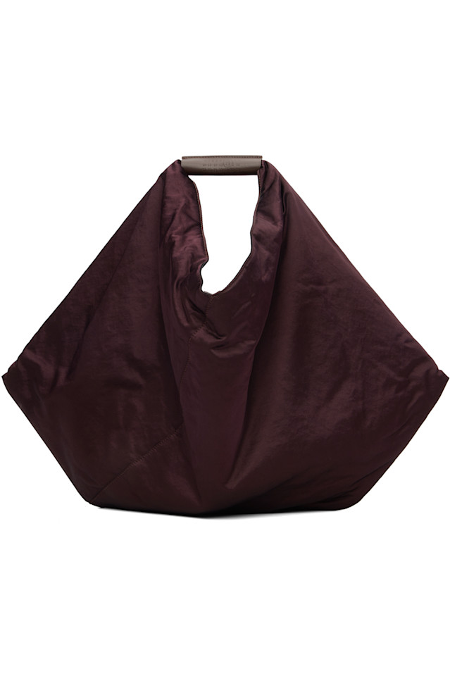 

Mm6 Maison Margiela Фиолетовая треугольная сумка-тоут