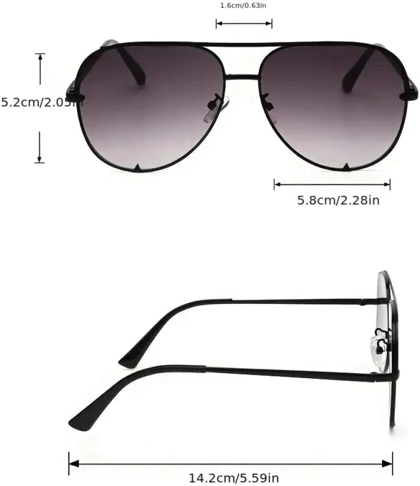 

Модные солнцезащитные очки для женщин и мужчин, с градиентными линзами, металлической оправой, для пляжа, вождения, защита от УФ-излучения UV400 MTZJH, Blue Pink