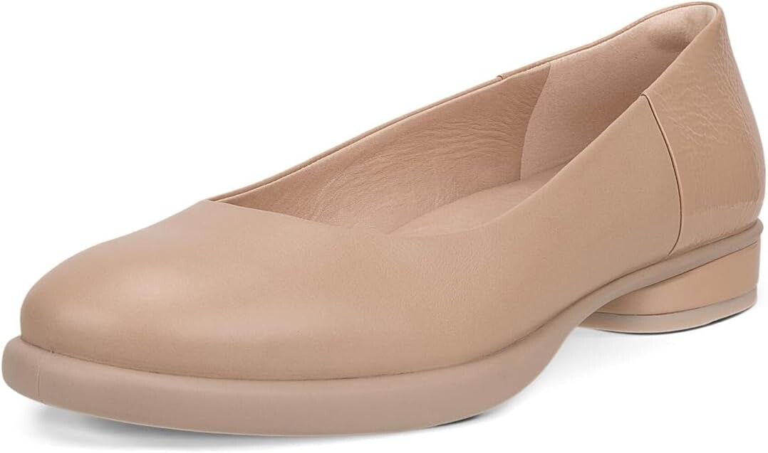 

Туфли на плоской подошве ECCO Sculpted Luxe Ballerina, цвет Nude