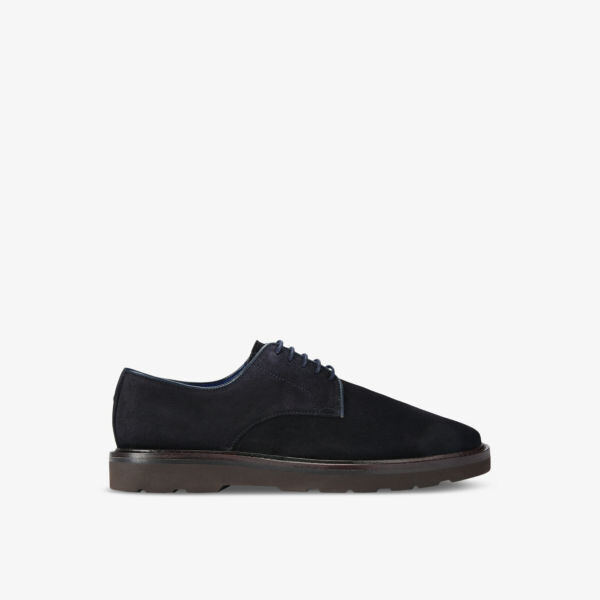

Туфли дерби из замши на шнуровке Aiden Kurt Geiger London, синий
