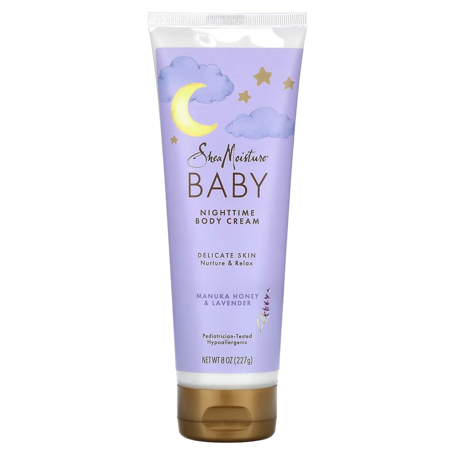 

Ночной крем для тела SheaMoisture Baby MaNuka с медом и лавандой