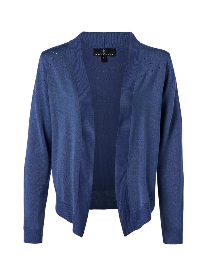 

Кардиган Mart Visser, цвет delhi lurex weste grau blau