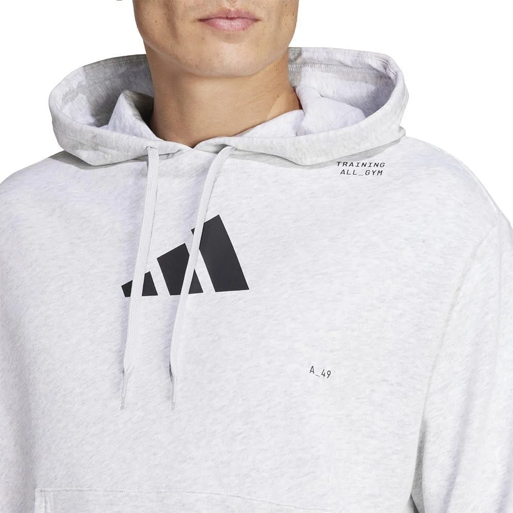 Толстовка adidas All-Gym Category Pump Cover Hoodie — фото 4
