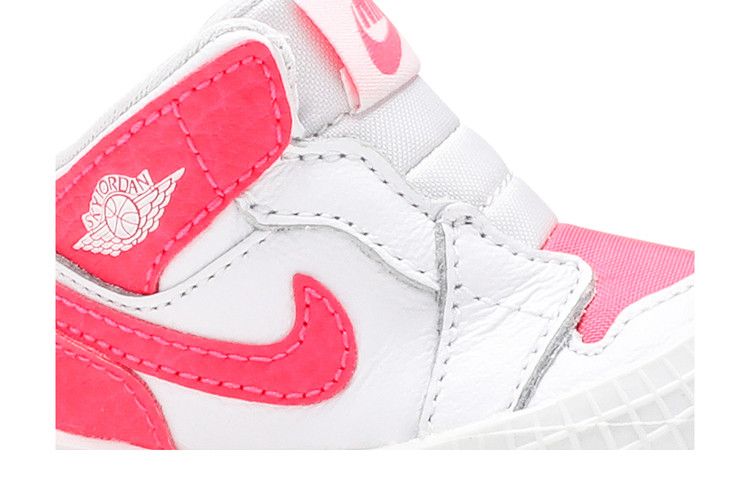 Кроссовки Air Jordan Air Jordan 1 Crib Bootie 'Racer Pink', розовый — фото 3