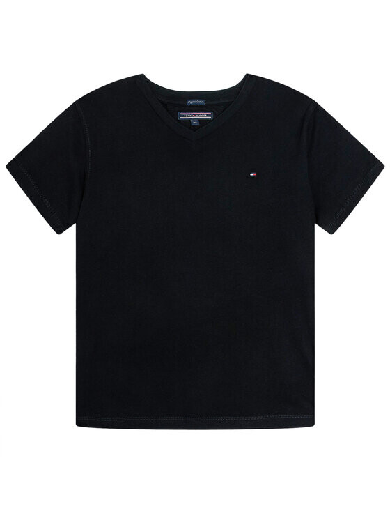 

Футболка для мальчика kb0kb04142 стандартного кроя Tommy Hilfiger, черный