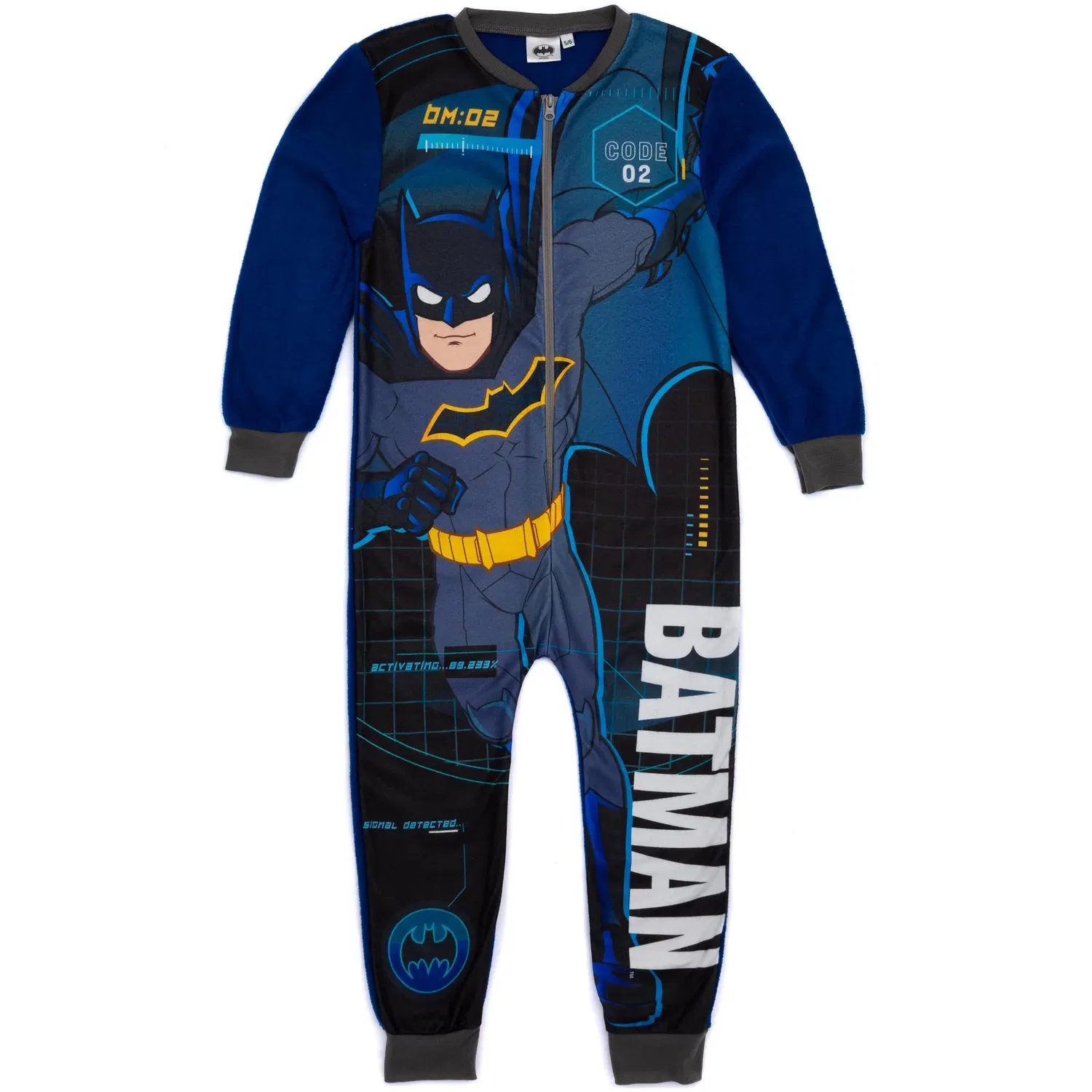 Детский комбинезон Batman синий DC Comics, черный