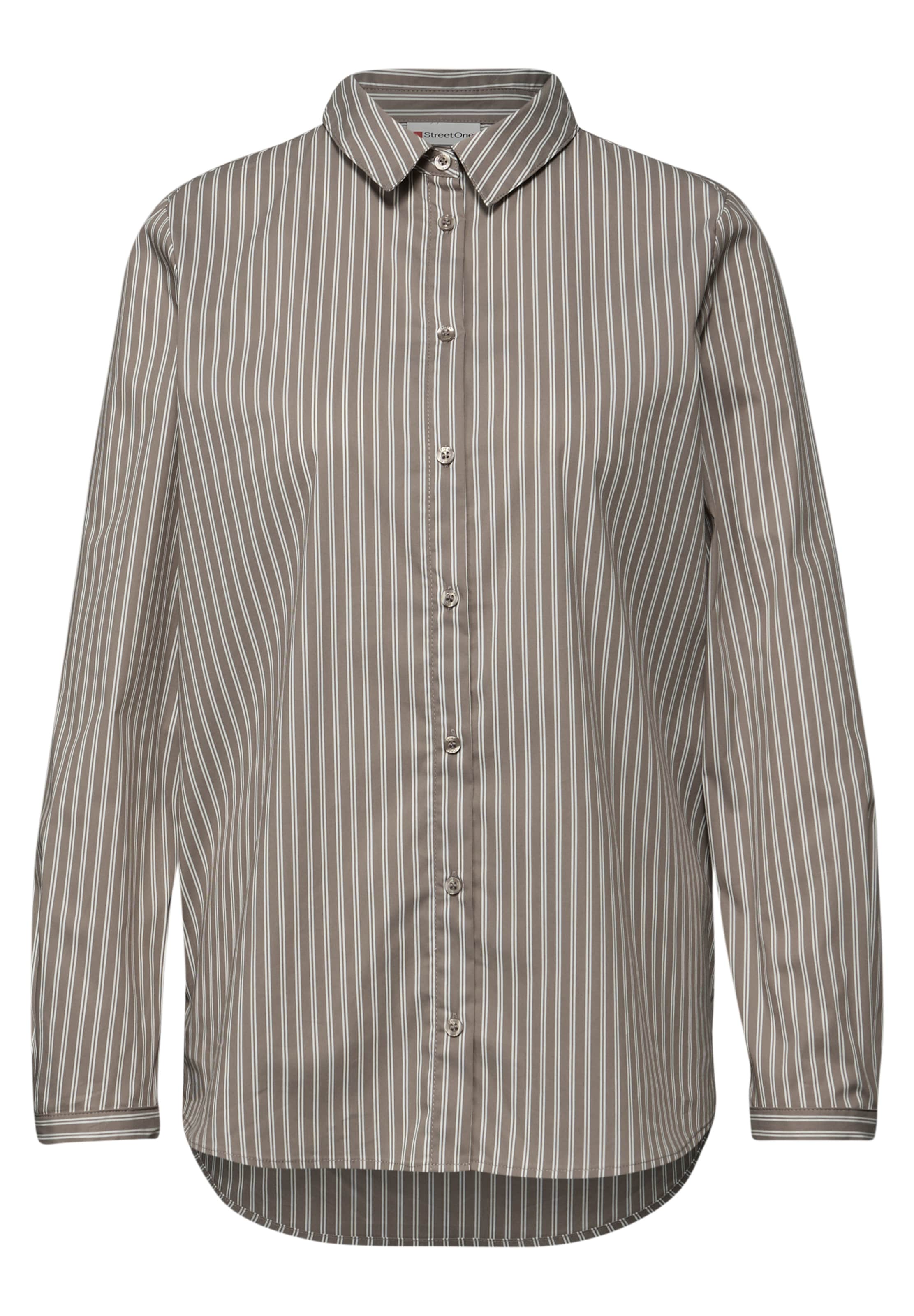

STREET ONE Рубашка в темно-бежевом цвете