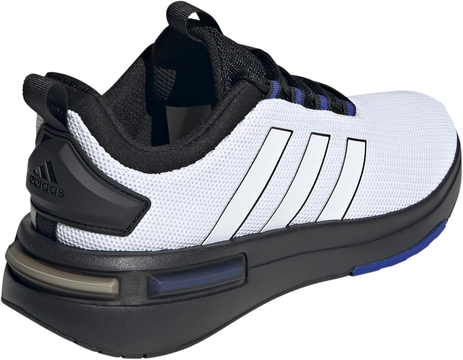 Мужские кроссовки Adidas Racer TR23, белый/черный/голубой — фото 3