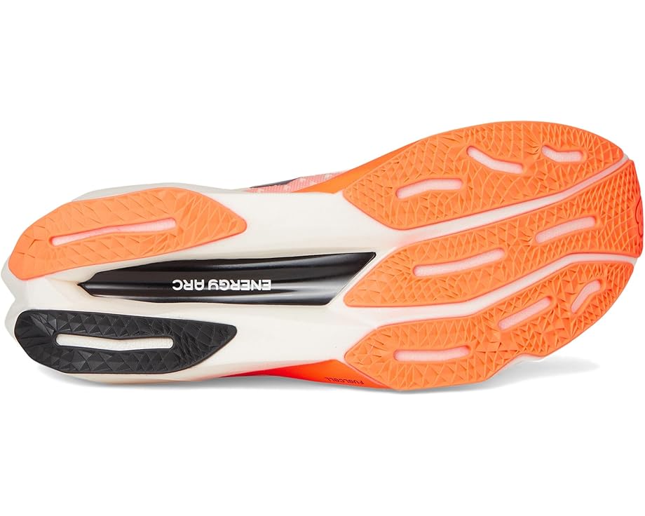 Кроссовки New Balance FuelCell SuperComp Elite v4, цвет White/Angora/Hot Mango — фото 3