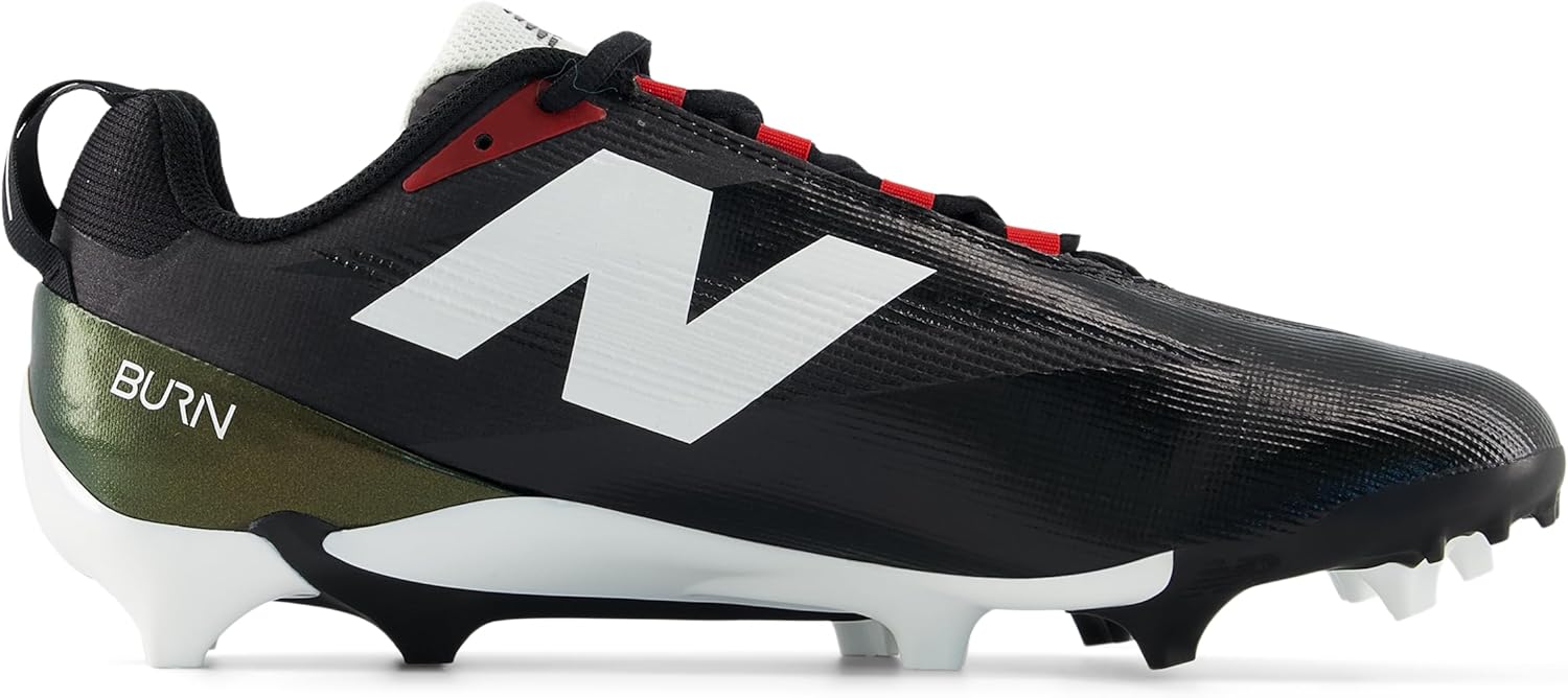 Кроссовки для мужчин New Balance Burnx5, белый/черный — фото 3