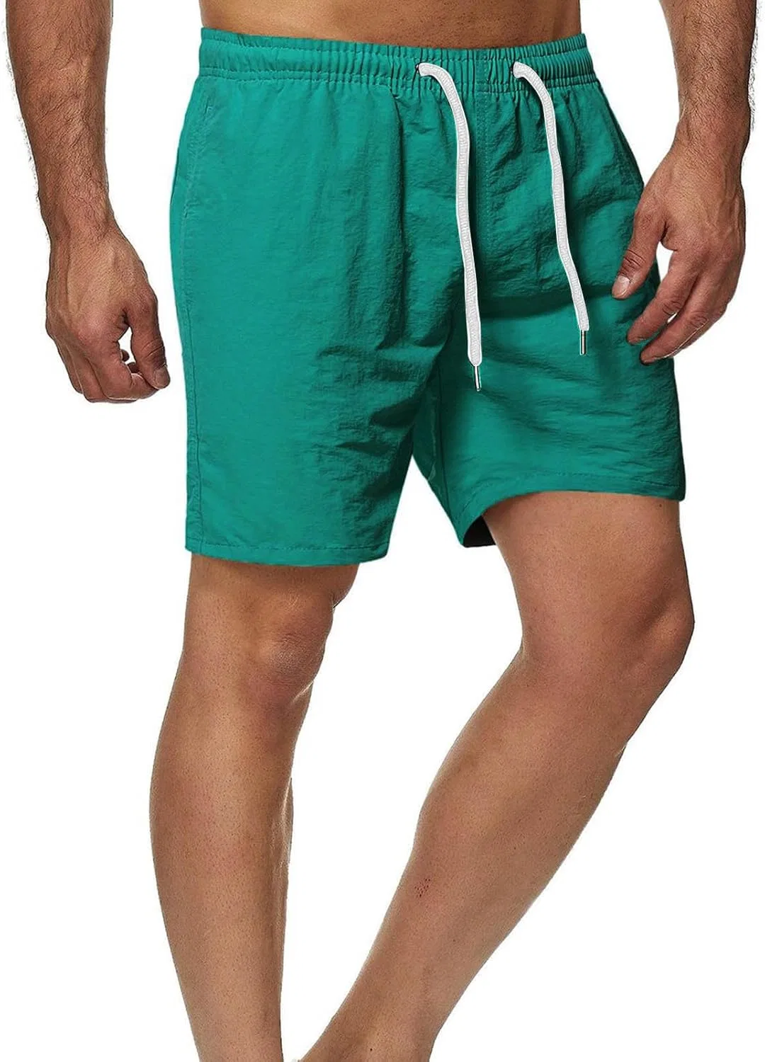 Шорты мужские спортивные хлопковые, Mint Green