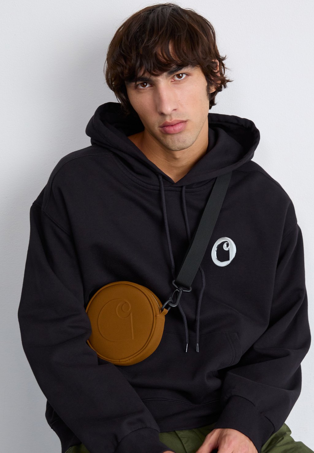 

Толстовка HOODED CHARM LINK Carhartt WIP, черный